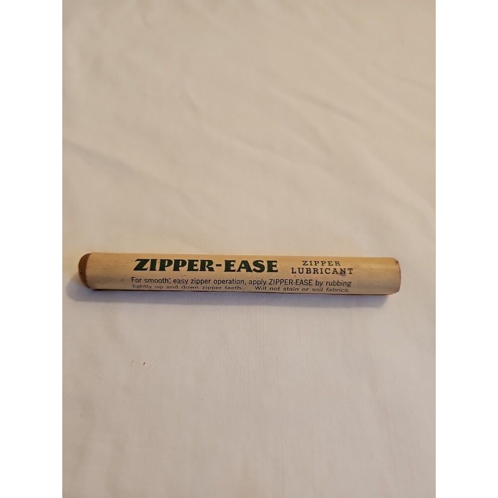 Vintage Dry Cleaners Advertising Zipper ease Star cleaners' high point